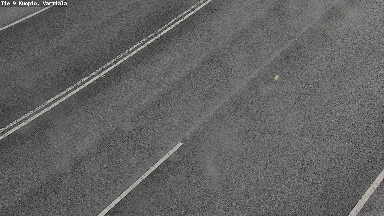 Weather Camera Image Väg 9 Kuopio, Vartiala, Kuopio, Pohjois-Savo