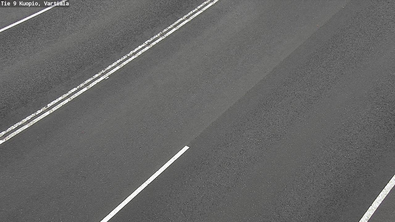 Weather Camera Image Väg 9 Kuopio, Vartiala, Kuopio, Pohjois-Savo