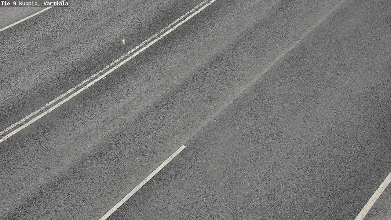 Weather Camera Image Väg 9 Kuopio, Vartiala, Kuopio, Pohjois-Savo