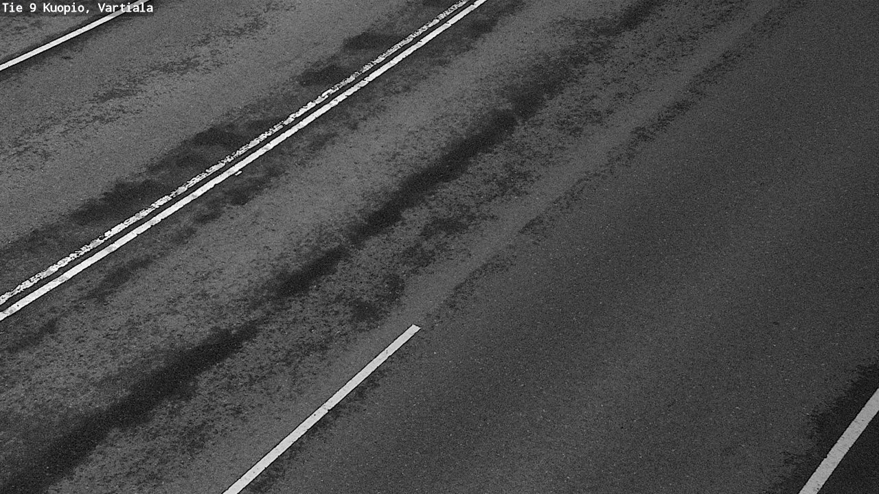 Weather Camera Image Väg 9 Kuopio, Vartiala, Kuopio, Pohjois-Savo