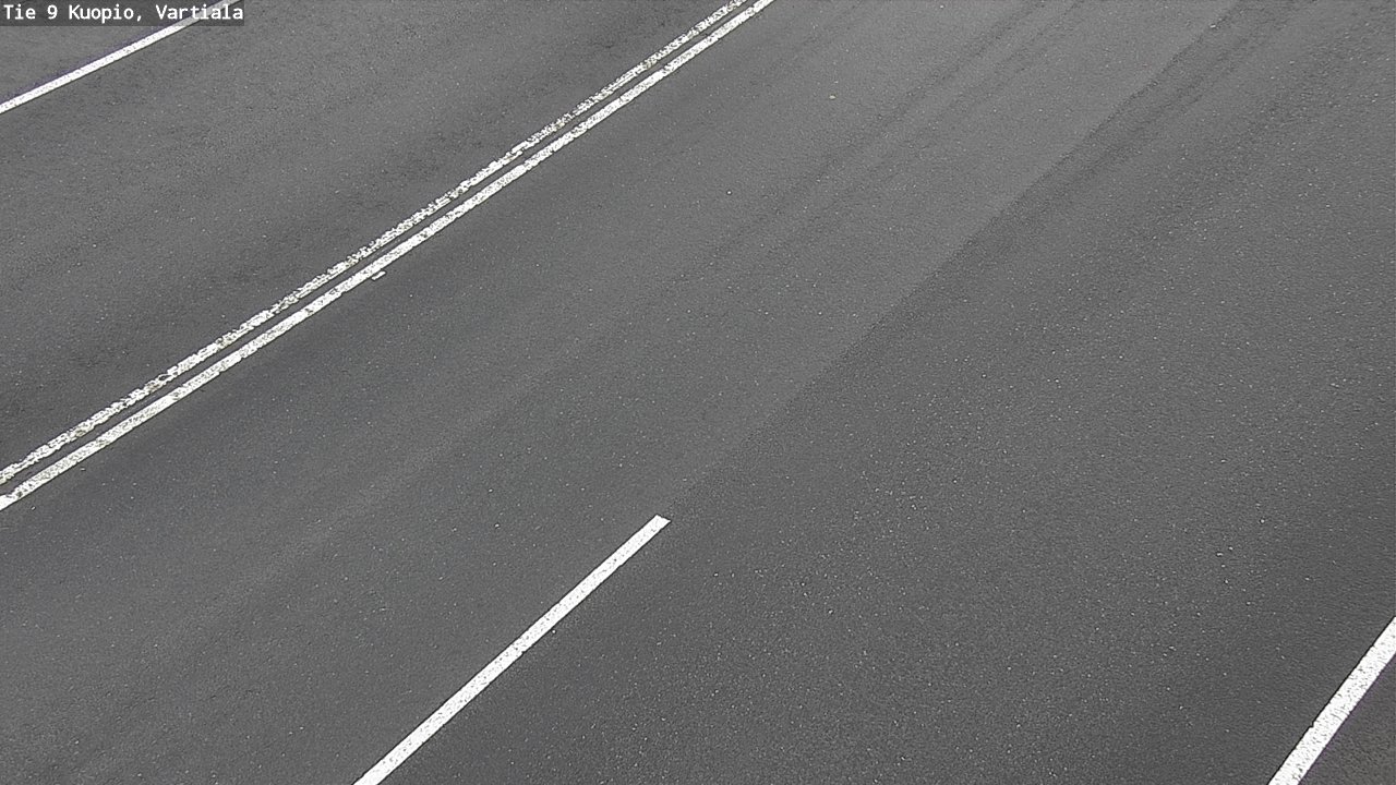 Weather Camera Image Väg 9 Kuopio, Vartiala, Kuopio, Pohjois-Savo