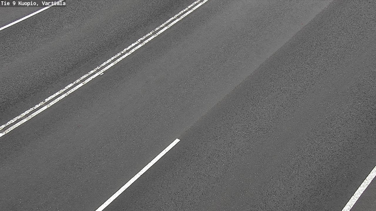 Weather Camera Image Väg 9 Kuopio, Vartiala, Kuopio, Pohjois-Savo