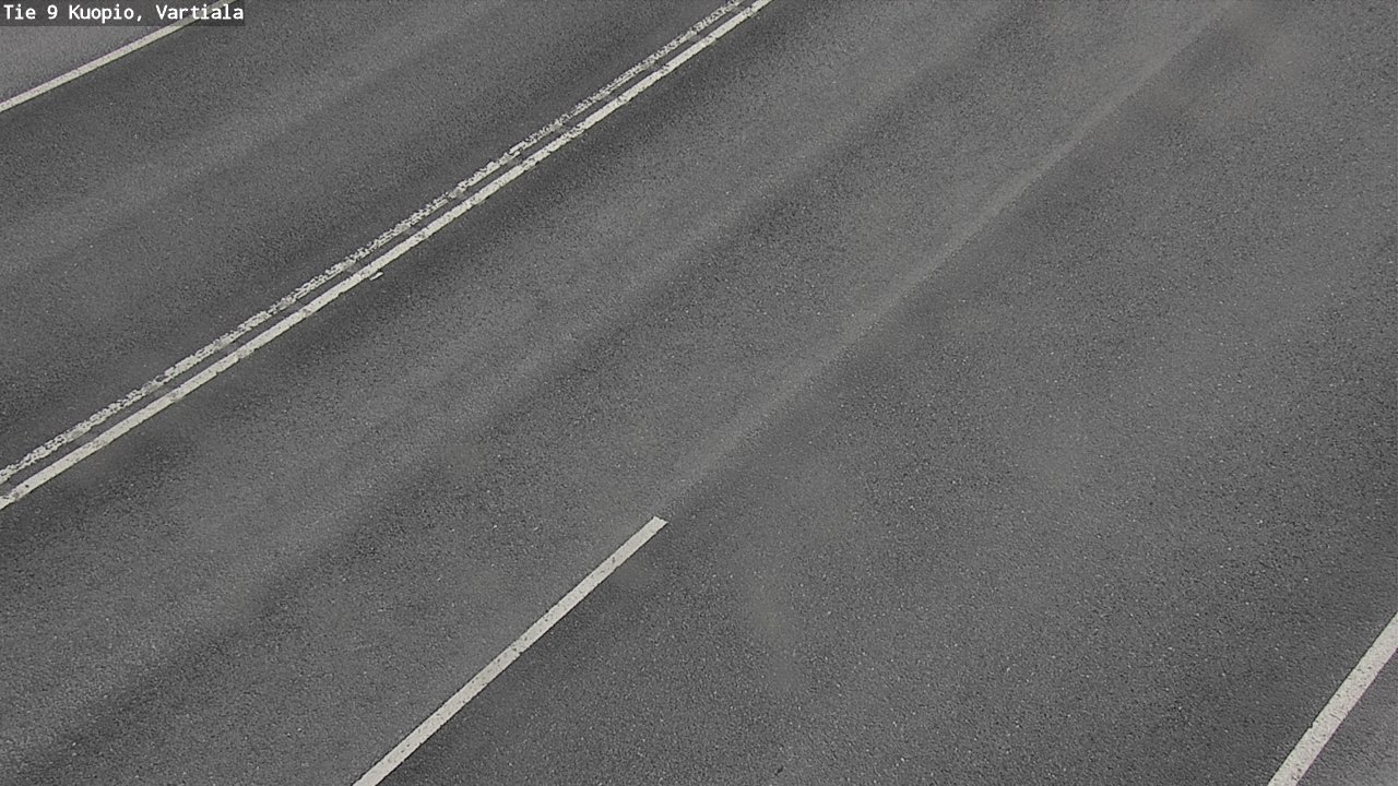 Weather Camera Image Väg 9 Kuopio, Vartiala, Kuopio, Pohjois-Savo