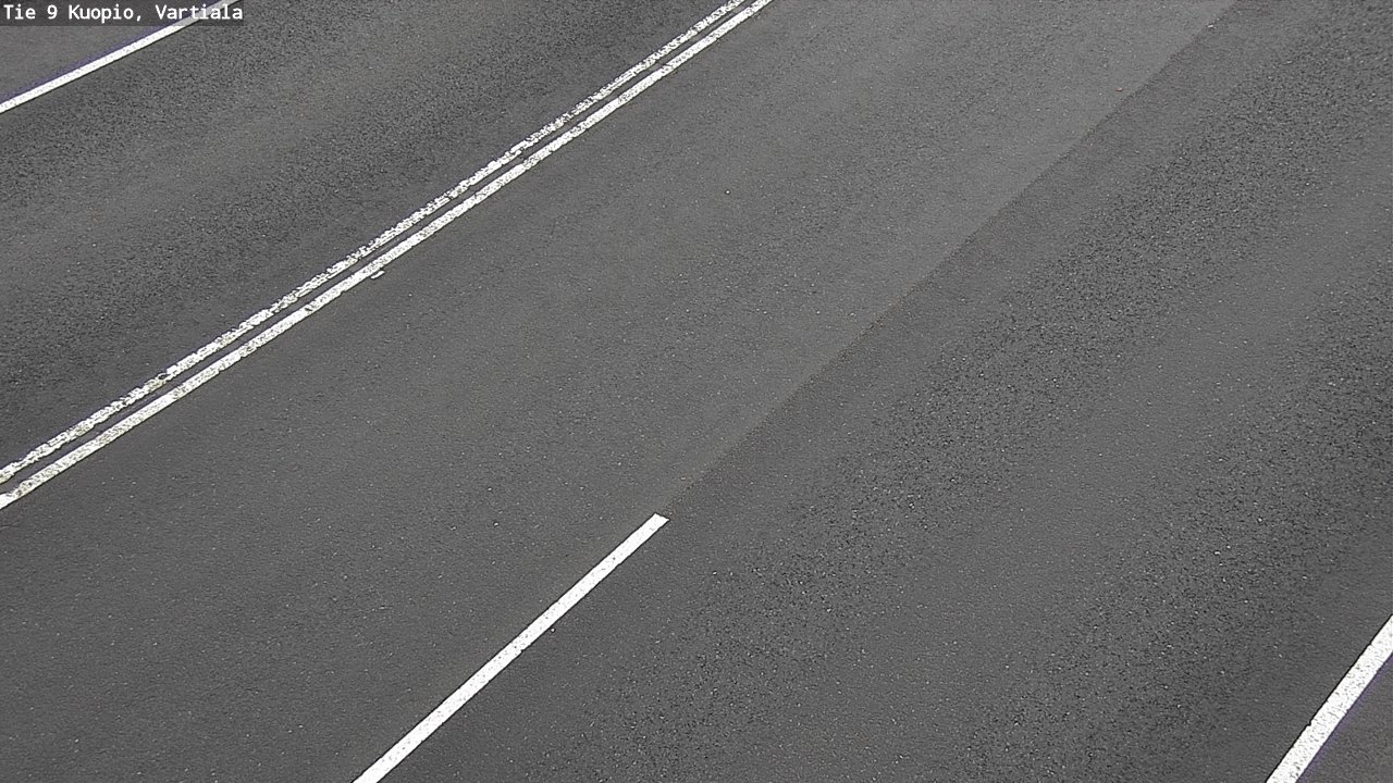 Weather Camera Image Väg 9 Kuopio, Vartiala, Kuopio, Pohjois-Savo