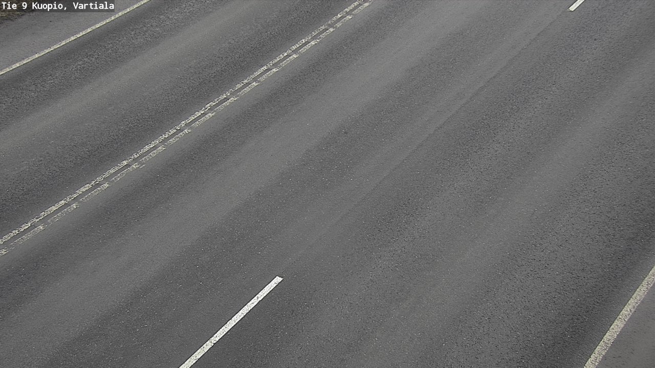 Weather Camera Image Väg 9 Kuopio, Vartiala, Kuopio, Pohjois-Savo