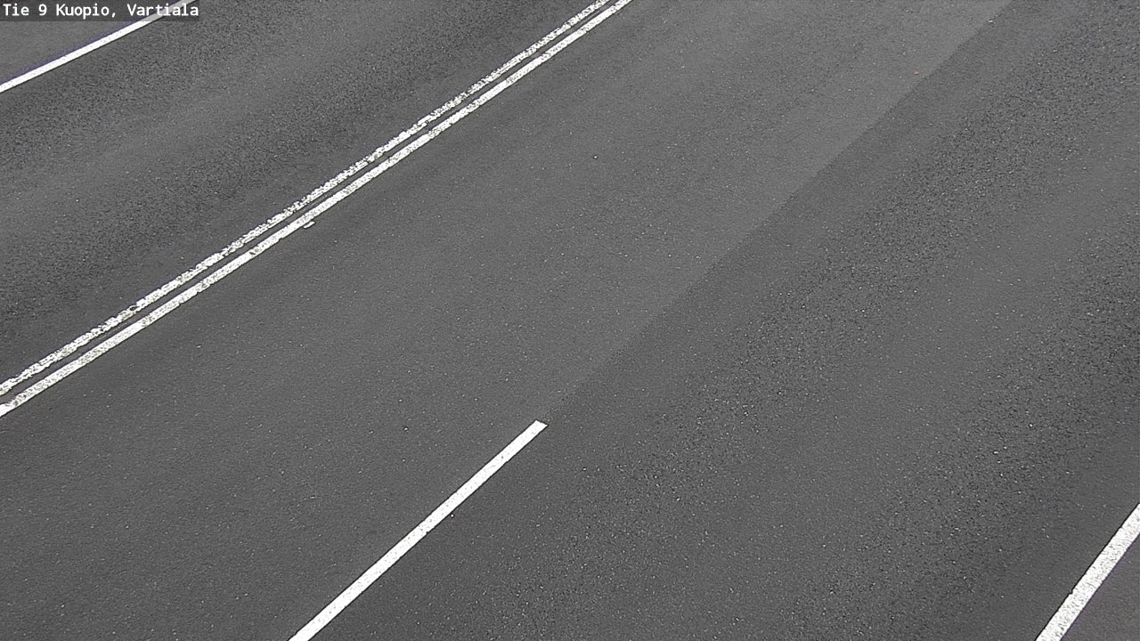 Weather Camera Image Väg 9 Kuopio, Vartiala, Kuopio, Pohjois-Savo