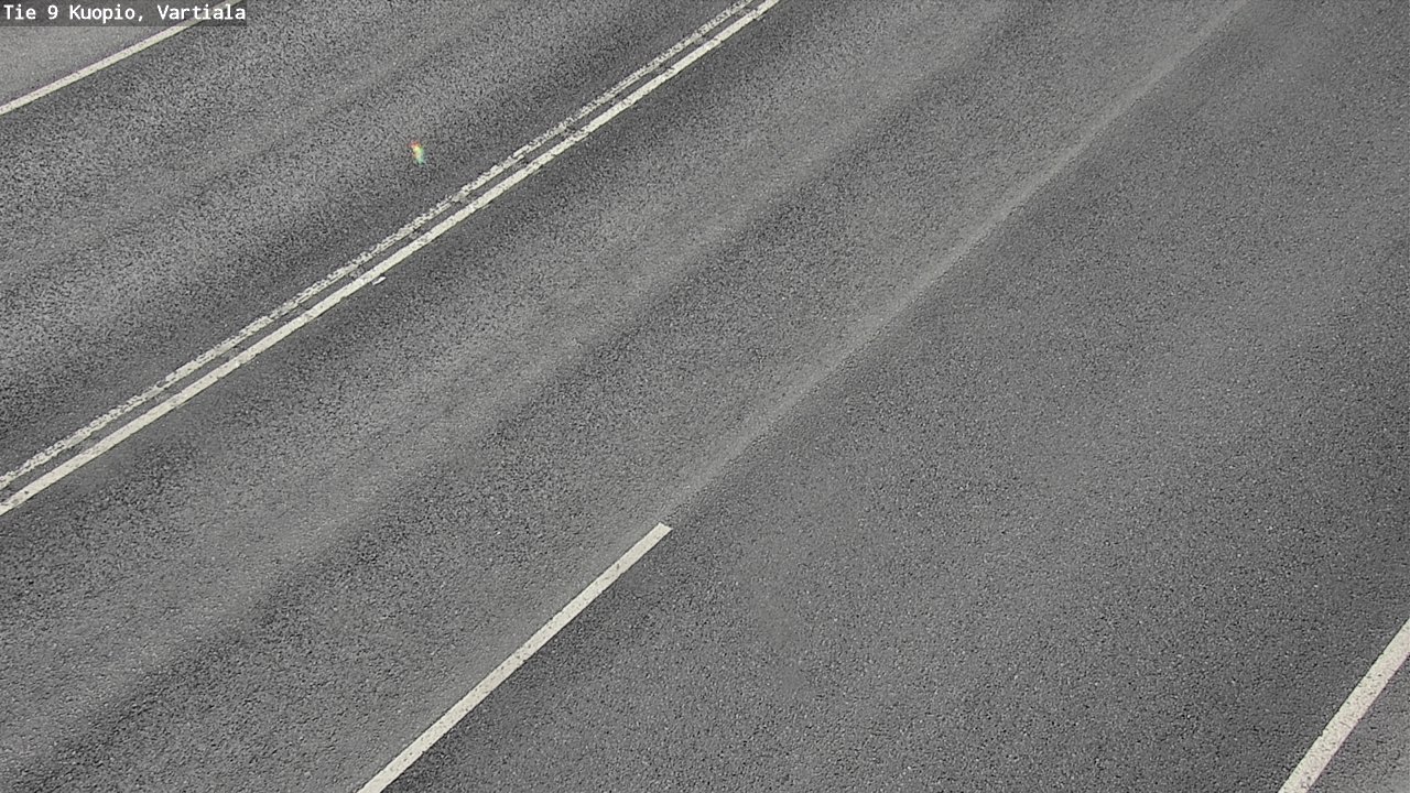 Weather Camera Image Väg 9 Kuopio, Vartiala, Kuopio, Pohjois-Savo