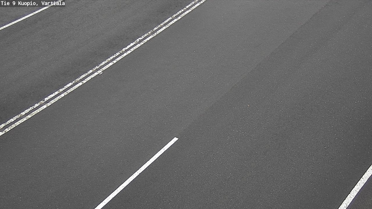 Weather Camera Image Väg 9 Kuopio, Vartiala, Kuopio, Pohjois-Savo