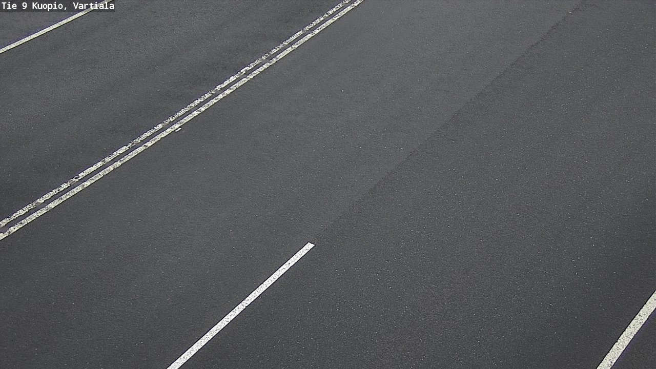 Weather Camera Image Väg 9 Kuopio, Vartiala, Kuopio, Pohjois-Savo
