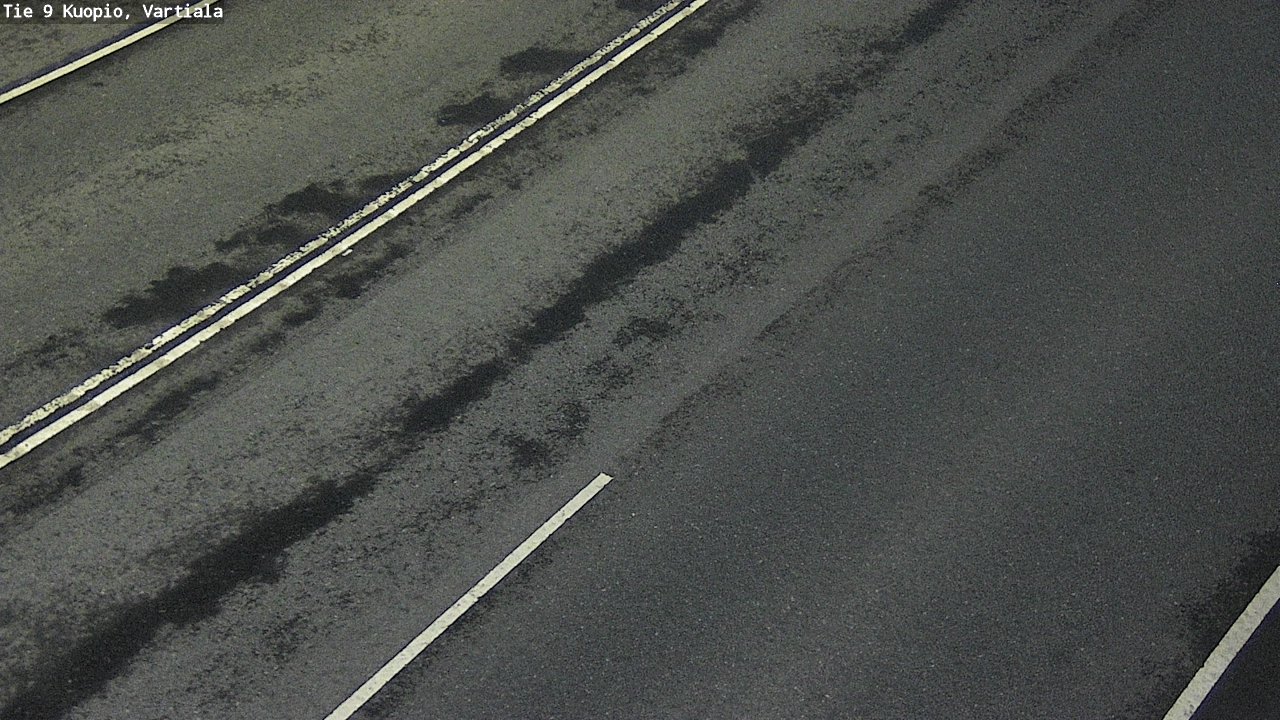Weather Camera Image Väg 9 Kuopio, Vartiala, Kuopio, Pohjois-Savo