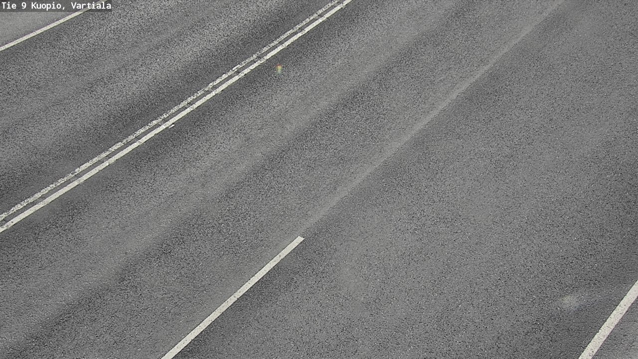 Weather Camera Image Väg 9 Kuopio, Vartiala, Kuopio, Pohjois-Savo
