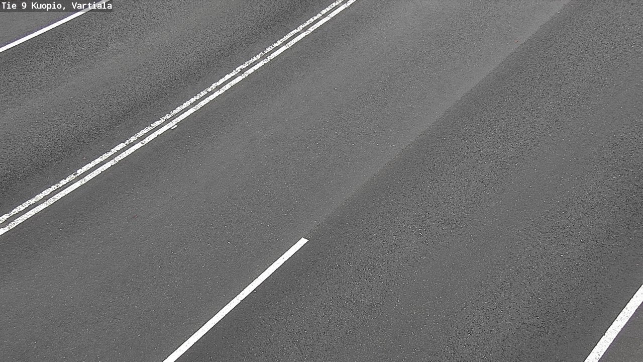 Weather Camera Image Väg 9 Kuopio, Vartiala, Kuopio, Pohjois-Savo