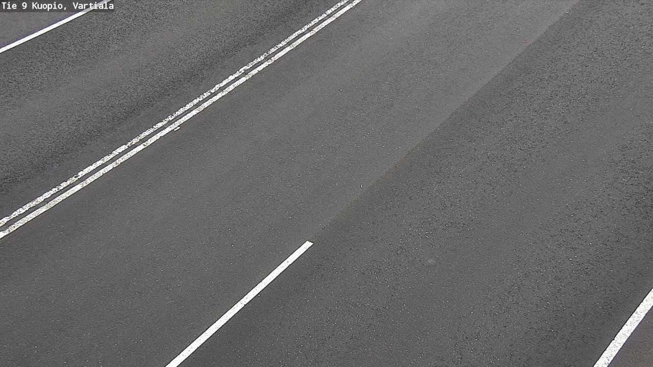 Weather Camera Image Väg 9 Kuopio, Vartiala, Kuopio, Pohjois-Savo