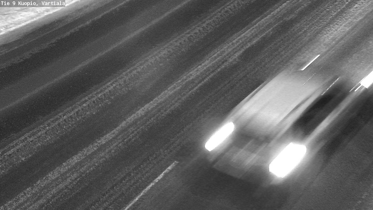 Weather Camera Image Road 9 Kuopio, Vartiala, Kuopio, Pohjois-Savo