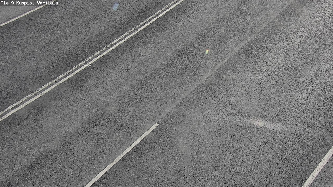 Weather Camera Image Väg 9 Kuopio, Vartiala, Kuopio, Pohjois-Savo