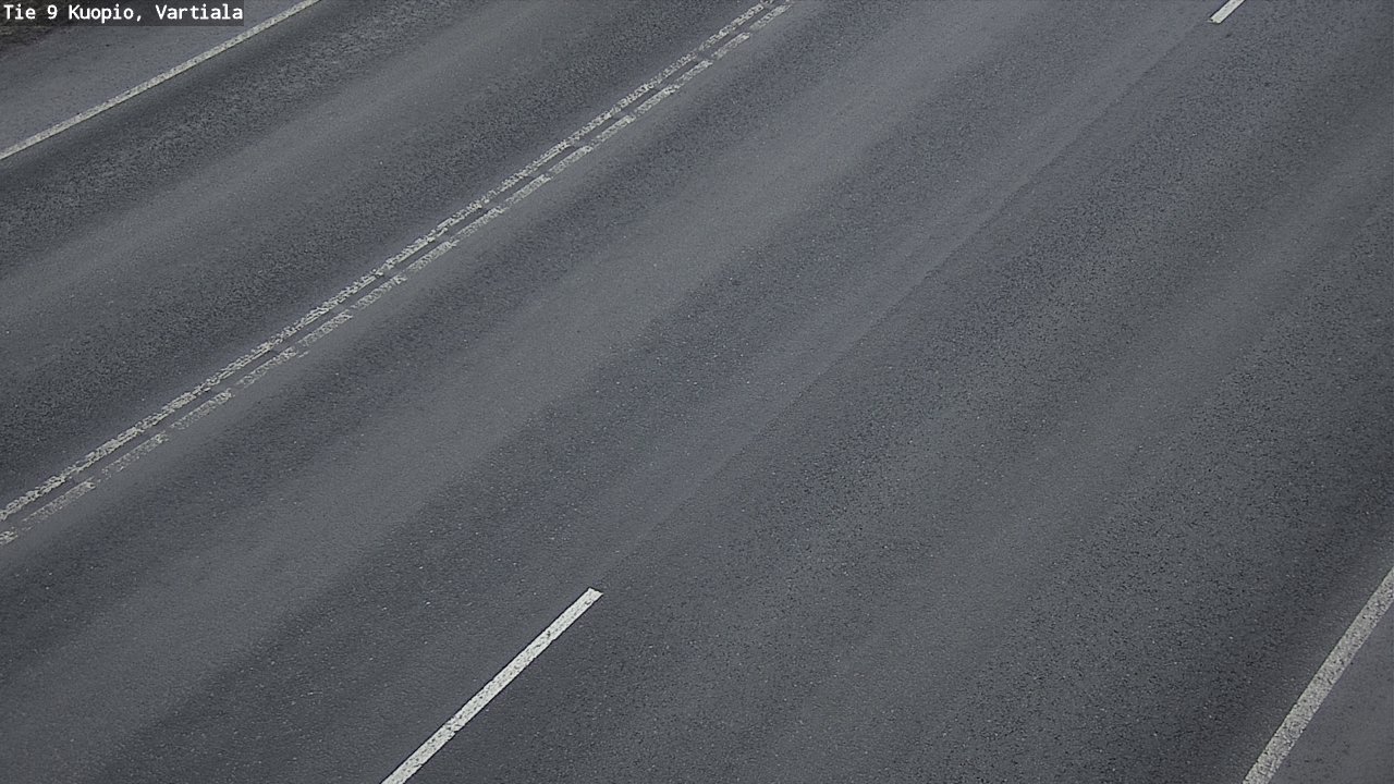 Weather Camera Image Väg 9 Kuopio, Vartiala, Kuopio, Pohjois-Savo