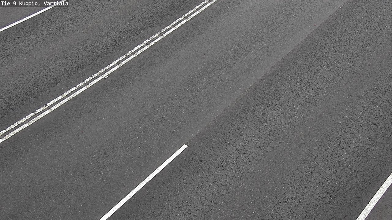 Weather Camera Image Väg 9 Kuopio, Vartiala, Kuopio, Pohjois-Savo