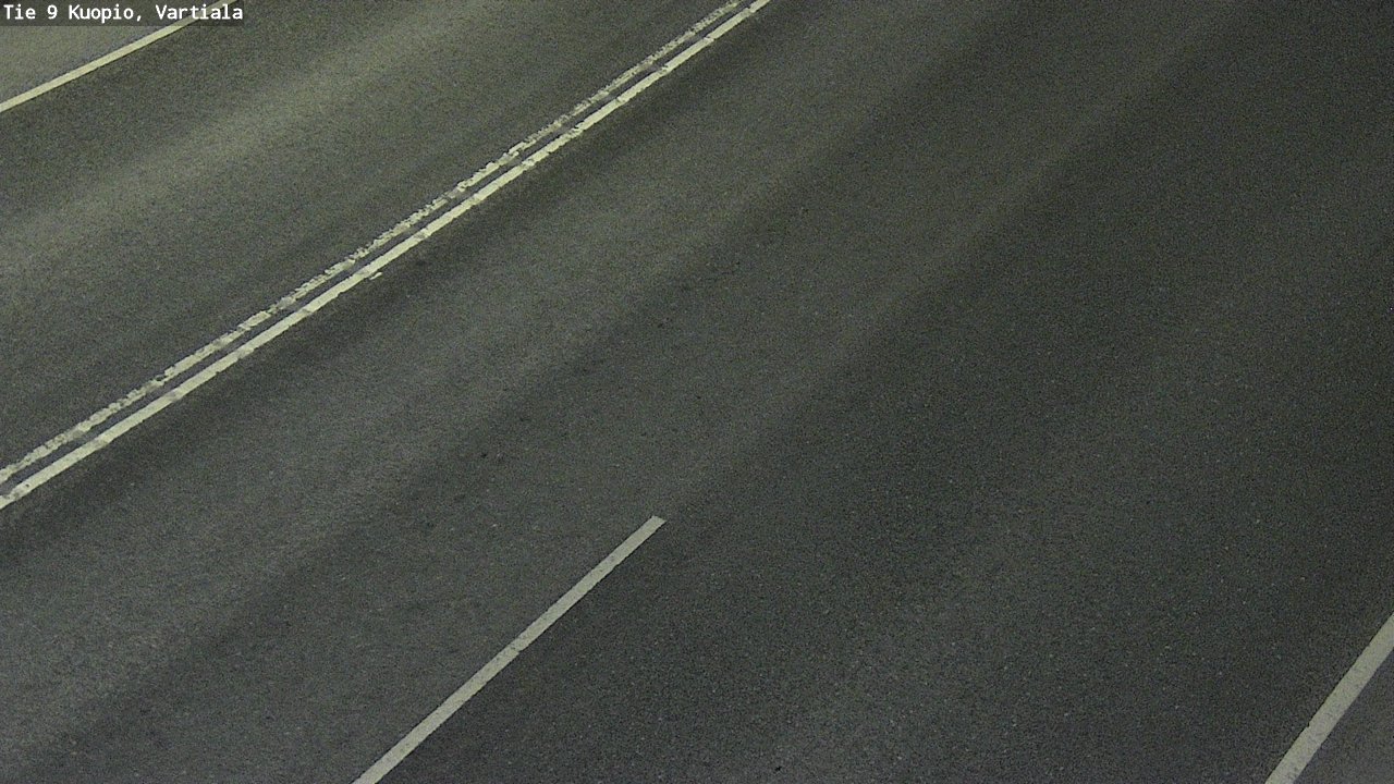 Weather Camera Image Väg 9 Kuopio, Vartiala, Kuopio, Pohjois-Savo