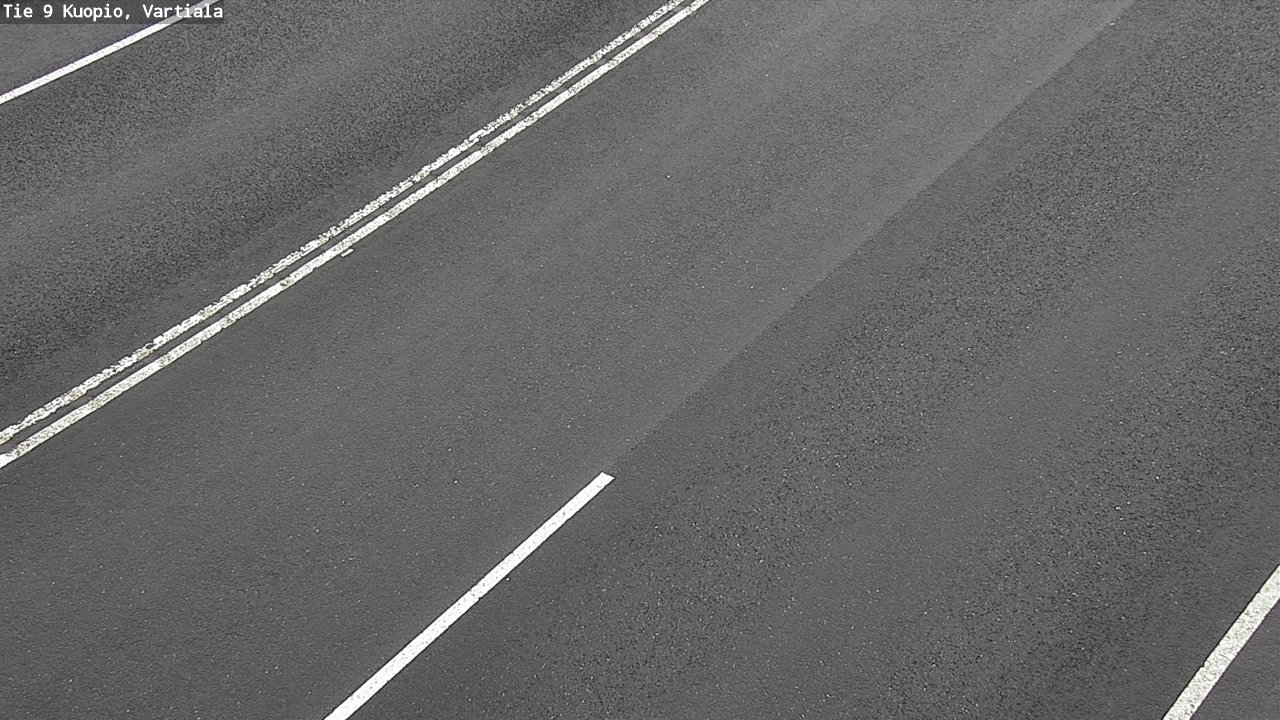 Weather Camera Image Väg 9 Kuopio, Vartiala, Kuopio, Pohjois-Savo