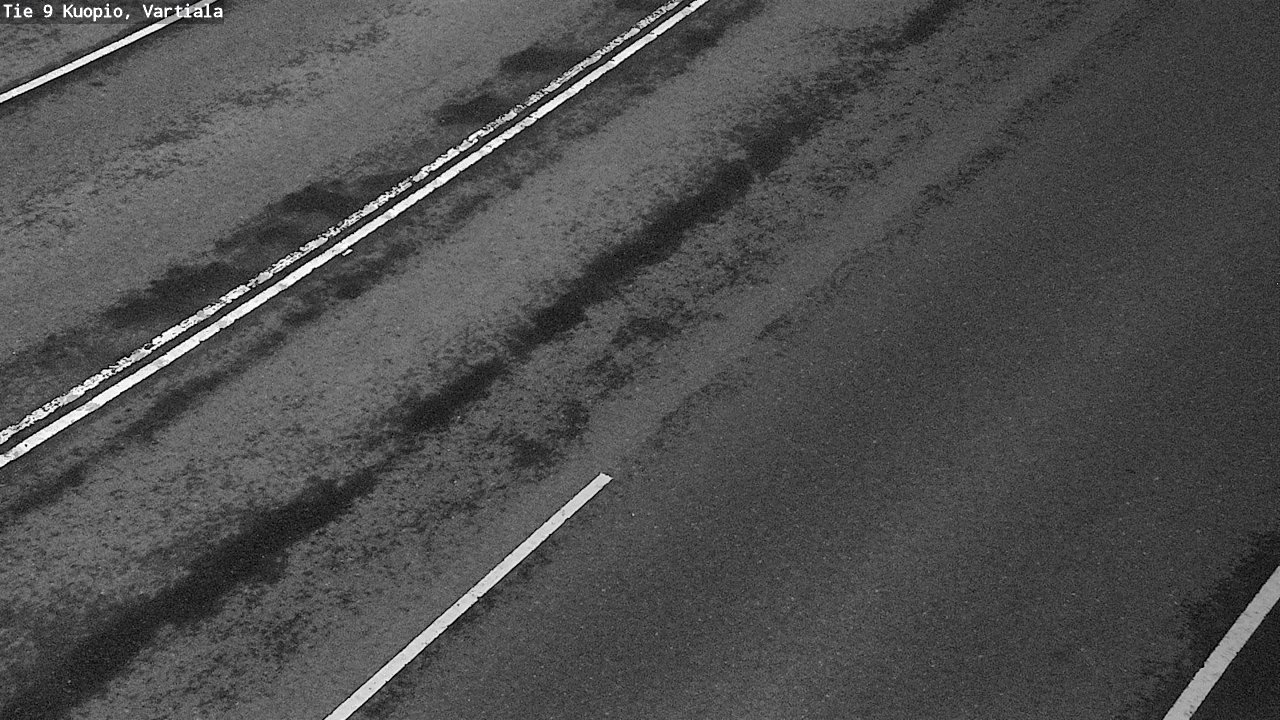 Weather Camera Image Väg 9 Kuopio, Vartiala, Kuopio, Pohjois-Savo