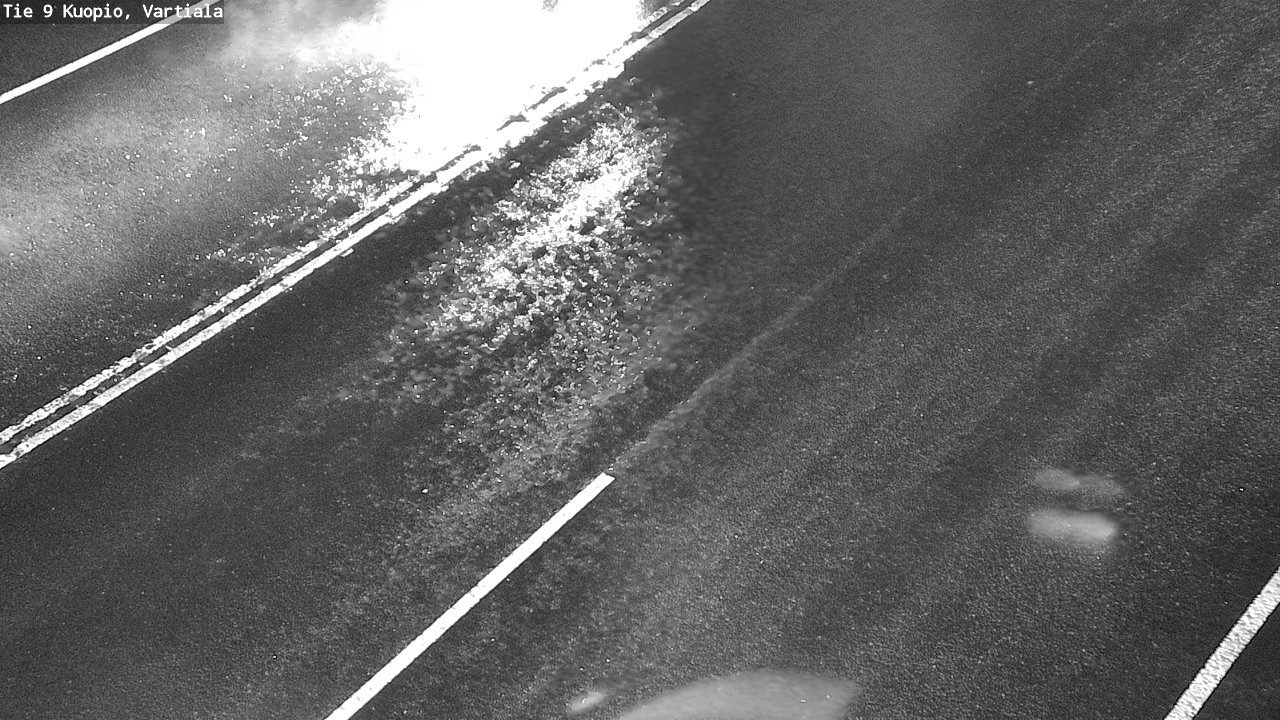 Weather Camera Image Väg 9 Kuopio, Vartiala, Kuopio, Pohjois-Savo