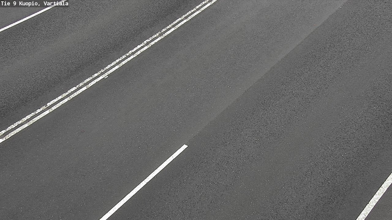 Weather Camera Image Väg 9 Kuopio, Vartiala, Kuopio, Pohjois-Savo