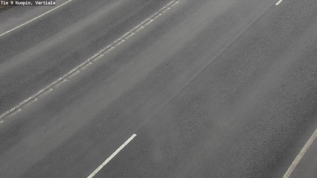 Weather Camera Image Väg 9 Kuopio, Vartiala, Kuopio, Pohjois-Savo
