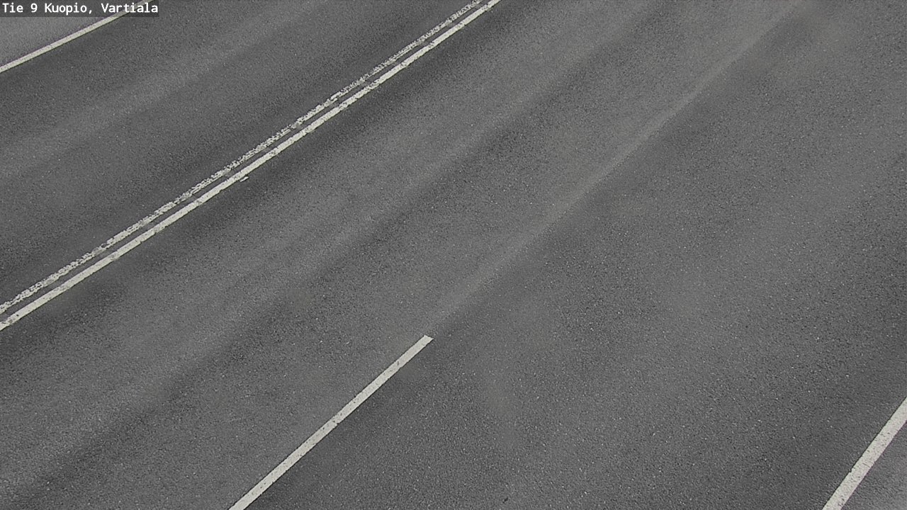Weather Camera Image Väg 9 Kuopio, Vartiala, Kuopio, Pohjois-Savo