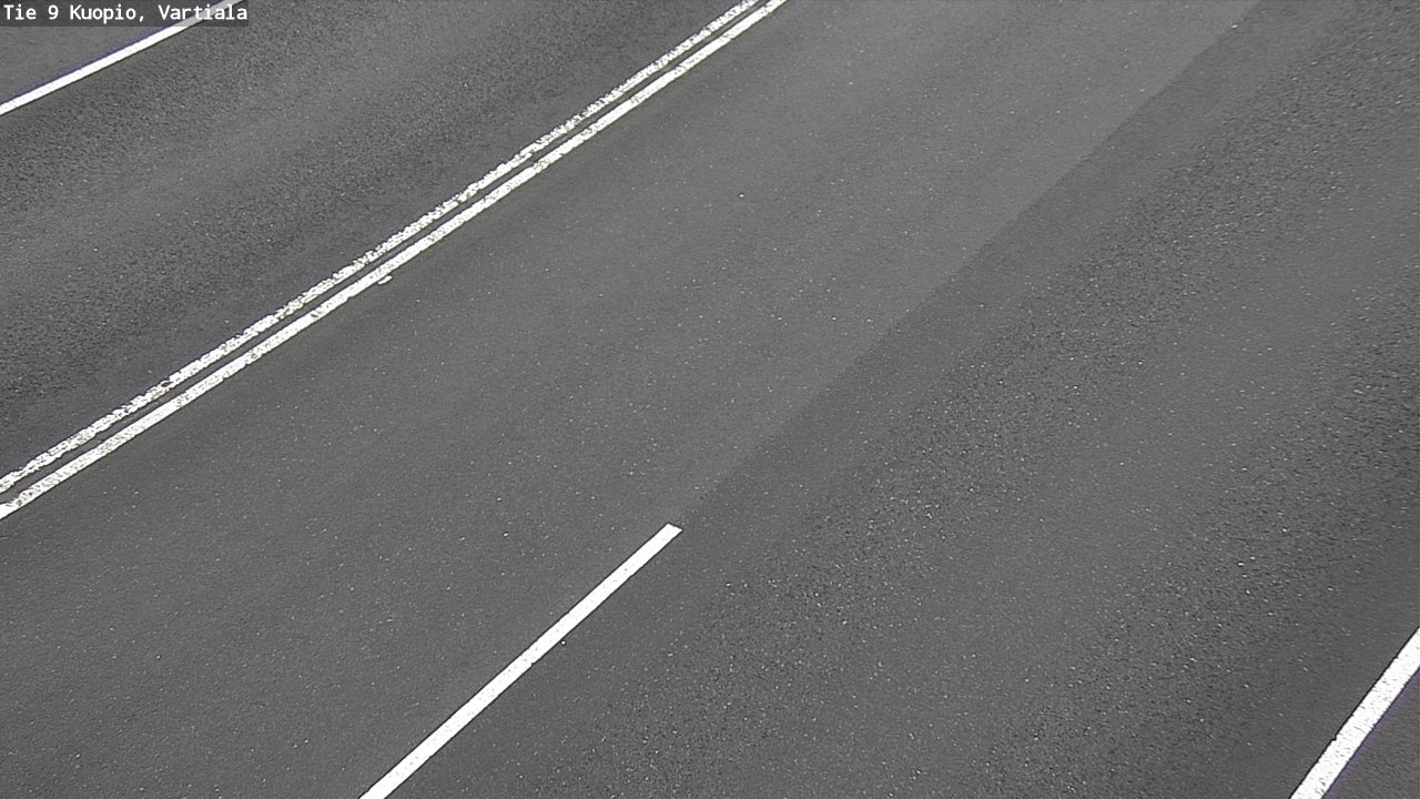 Weather Camera Image Väg 9 Kuopio, Vartiala, Kuopio, Pohjois-Savo