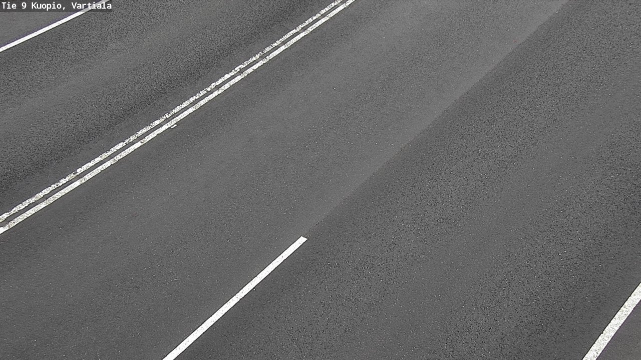 Weather Camera Image Väg 9 Kuopio, Vartiala, Kuopio, Pohjois-Savo