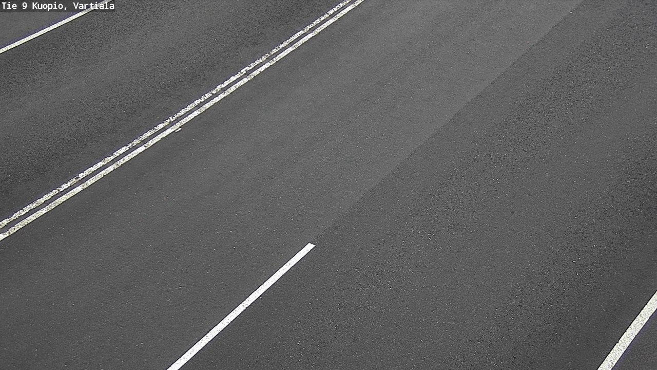 Weather Camera Image Väg 9 Kuopio, Vartiala, Kuopio, Pohjois-Savo