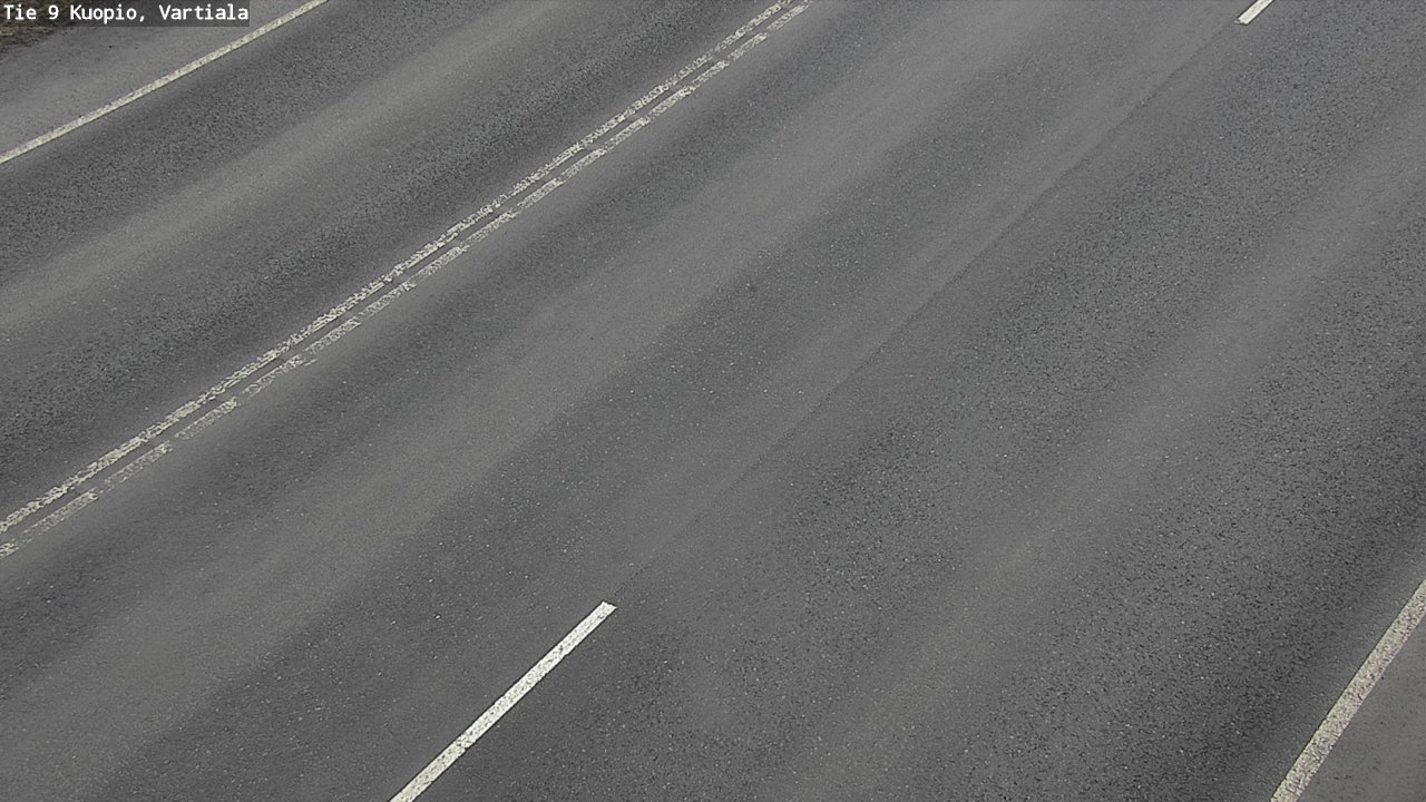 Weather Camera Image Väg 9 Kuopio, Vartiala, Kuopio, Pohjois-Savo
