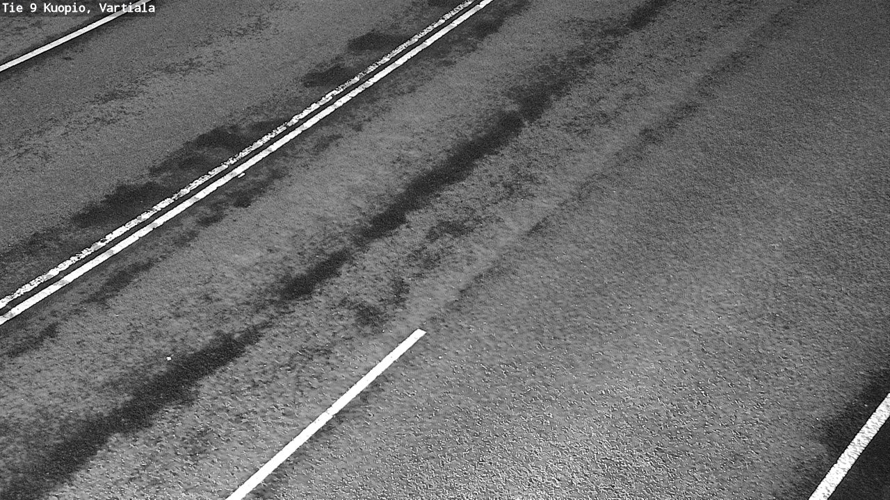 Weather Camera Image Väg 9 Kuopio, Vartiala, Kuopio, Pohjois-Savo