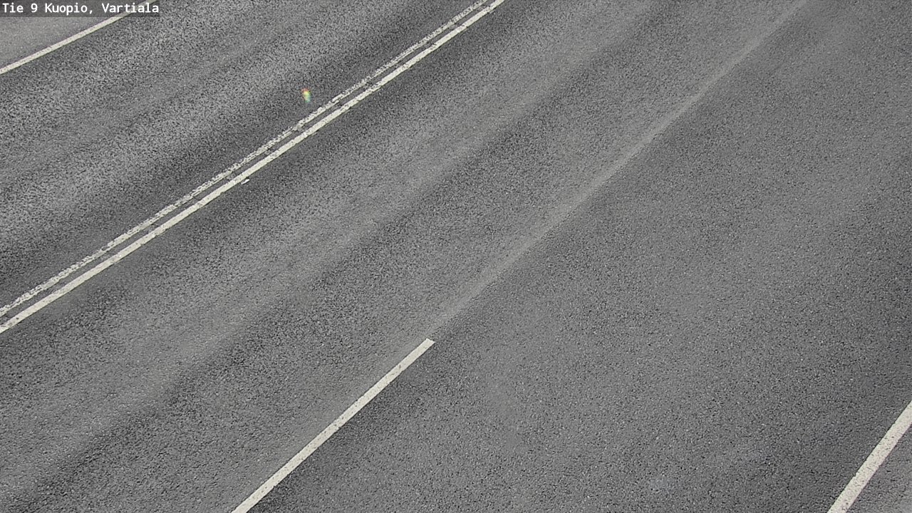 Weather Camera Image Väg 9 Kuopio, Vartiala, Kuopio, Pohjois-Savo