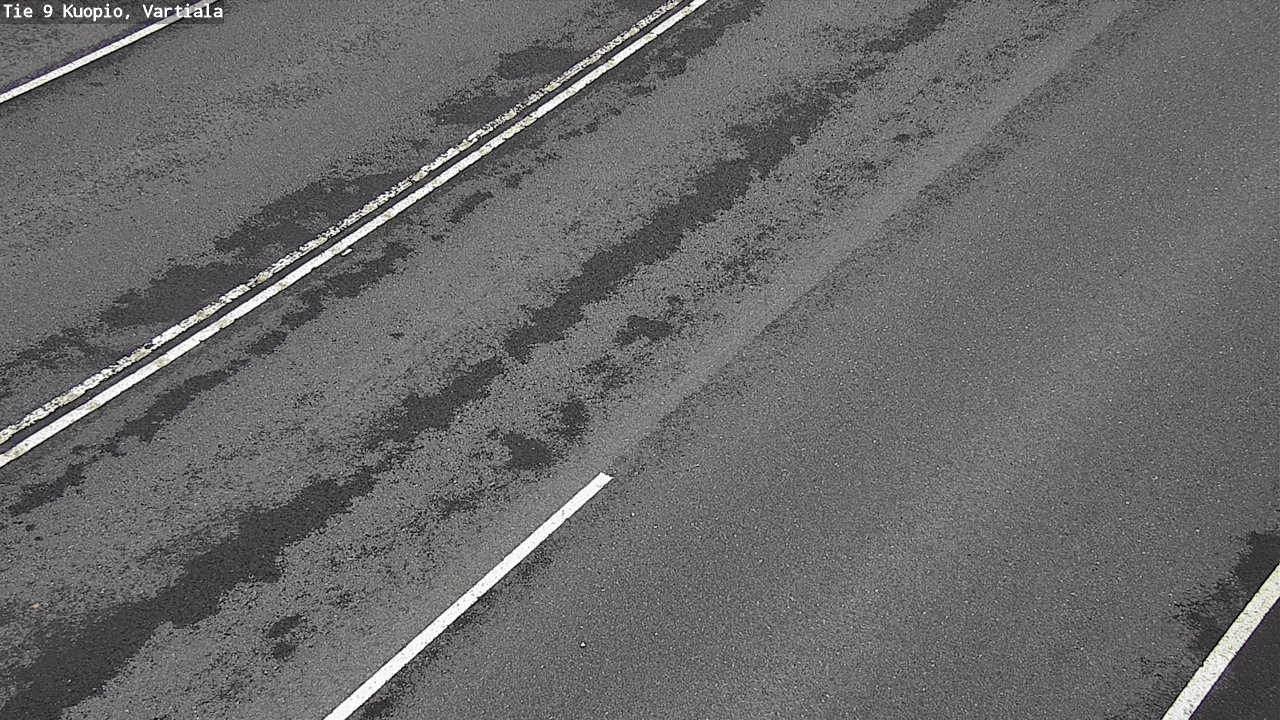 Weather Camera Image Väg 9 Kuopio, Vartiala, Kuopio, Pohjois-Savo