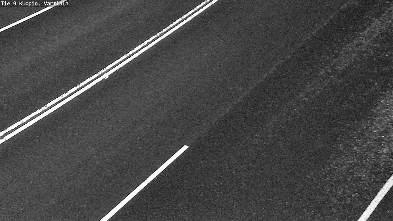 Weather Camera Image Väg 9 Kuopio, Vartiala, Kuopio, Pohjois-Savo