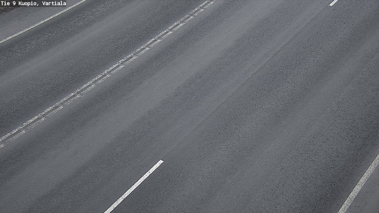 Weather Camera Image Väg 9 Kuopio, Vartiala, Kuopio, Pohjois-Savo