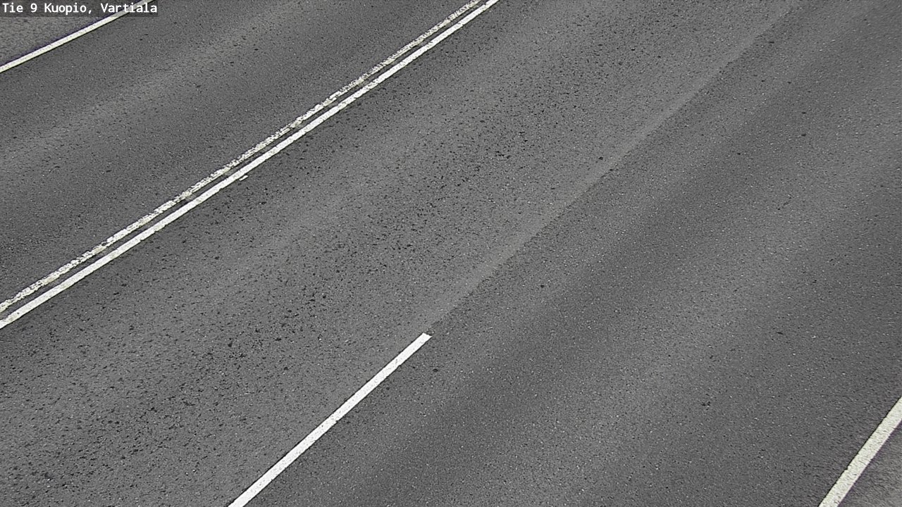 Weather Camera Image Road 9 Kuopio, Vartiala, Kuopio, Pohjois-Savo