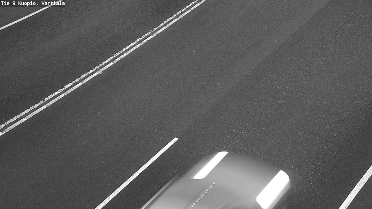 Weather Camera Image Väg 9 Kuopio, Vartiala, Kuopio, Pohjois-Savo