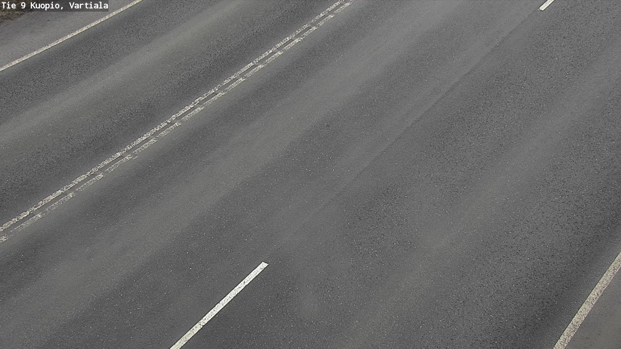 Weather Camera Image Väg 9 Kuopio, Vartiala, Kuopio, Pohjois-Savo