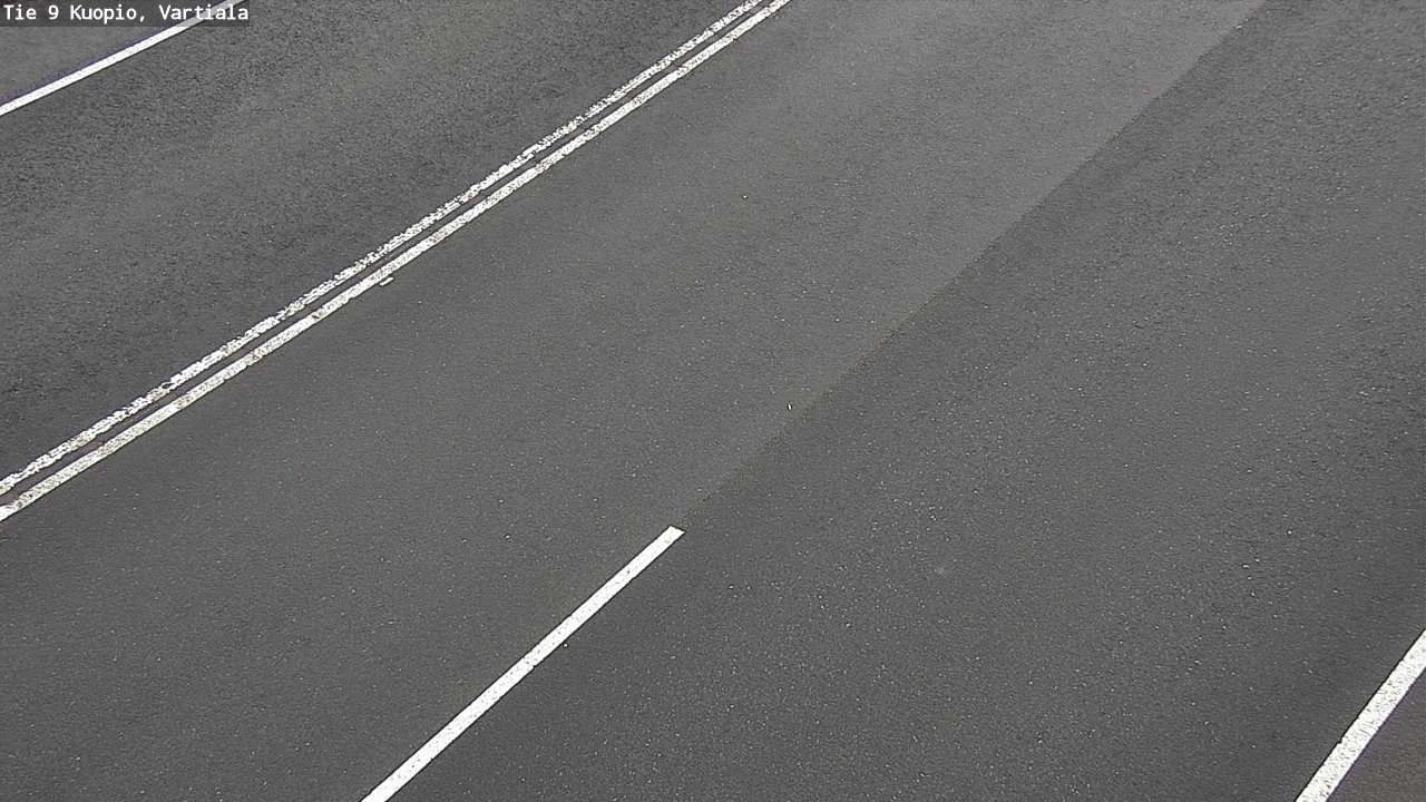 Weather Camera Image Väg 9 Kuopio, Vartiala, Kuopio, Pohjois-Savo