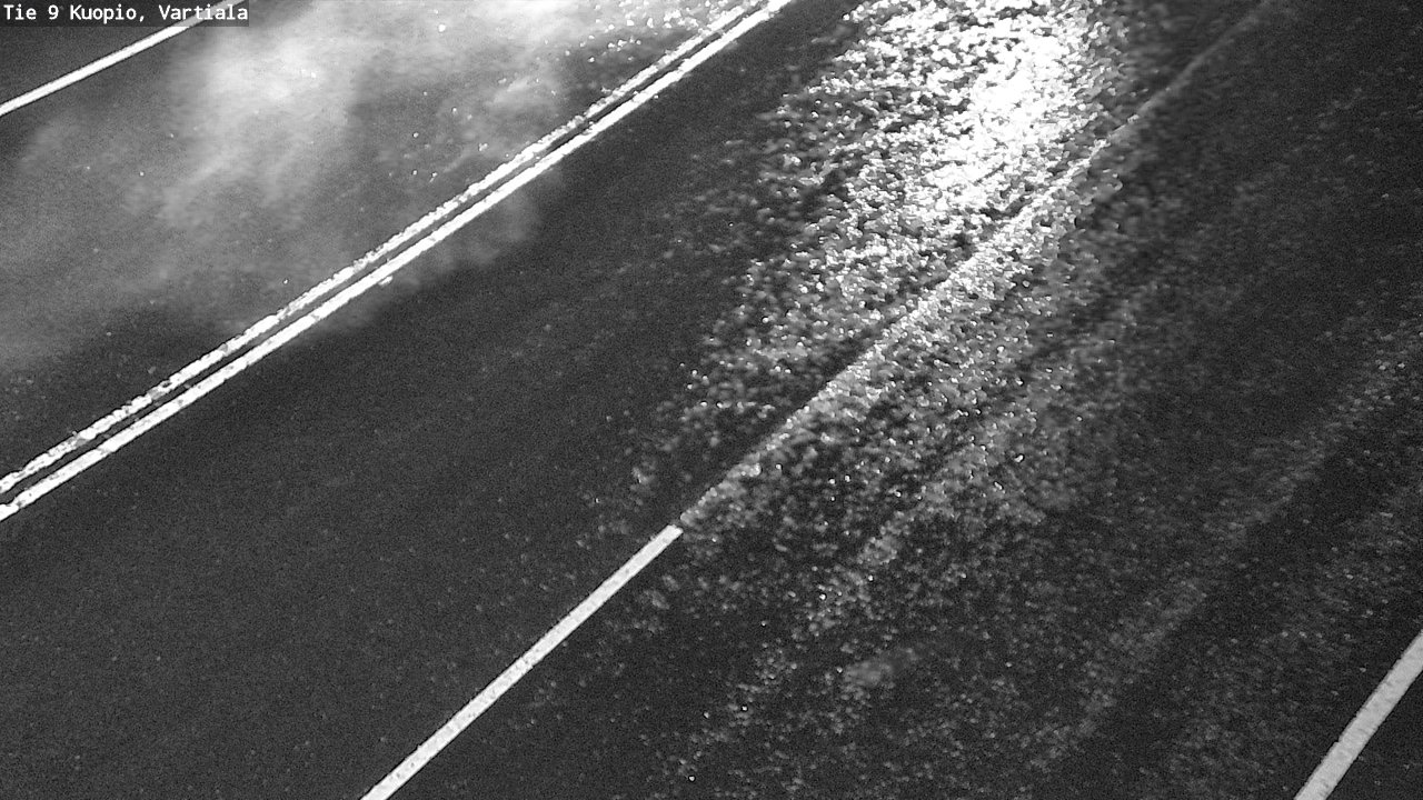 Weather Camera Image Väg 9 Kuopio, Vartiala, Kuopio, Pohjois-Savo