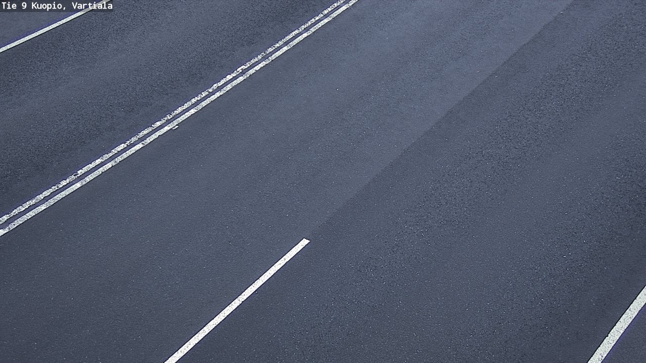 Weather Camera Image Väg 9 Kuopio, Vartiala, Kuopio, Pohjois-Savo
