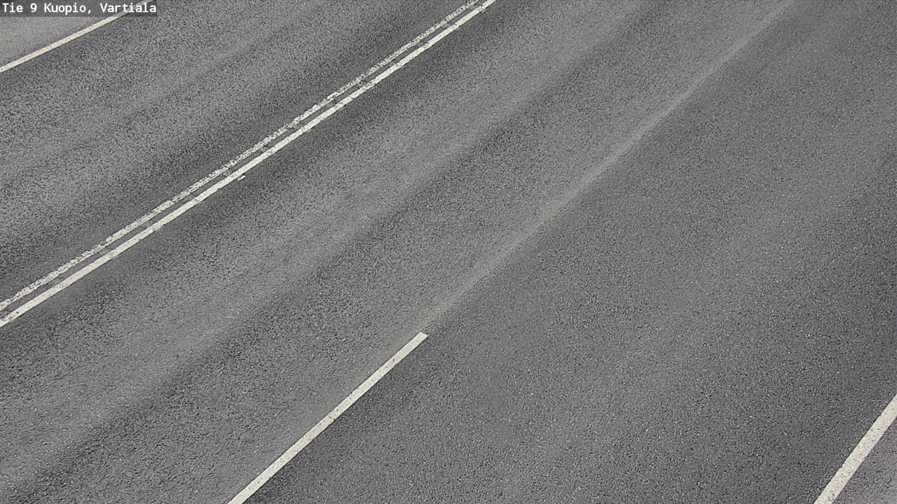 Weather Camera Image Väg 9 Kuopio, Vartiala, Kuopio, Pohjois-Savo