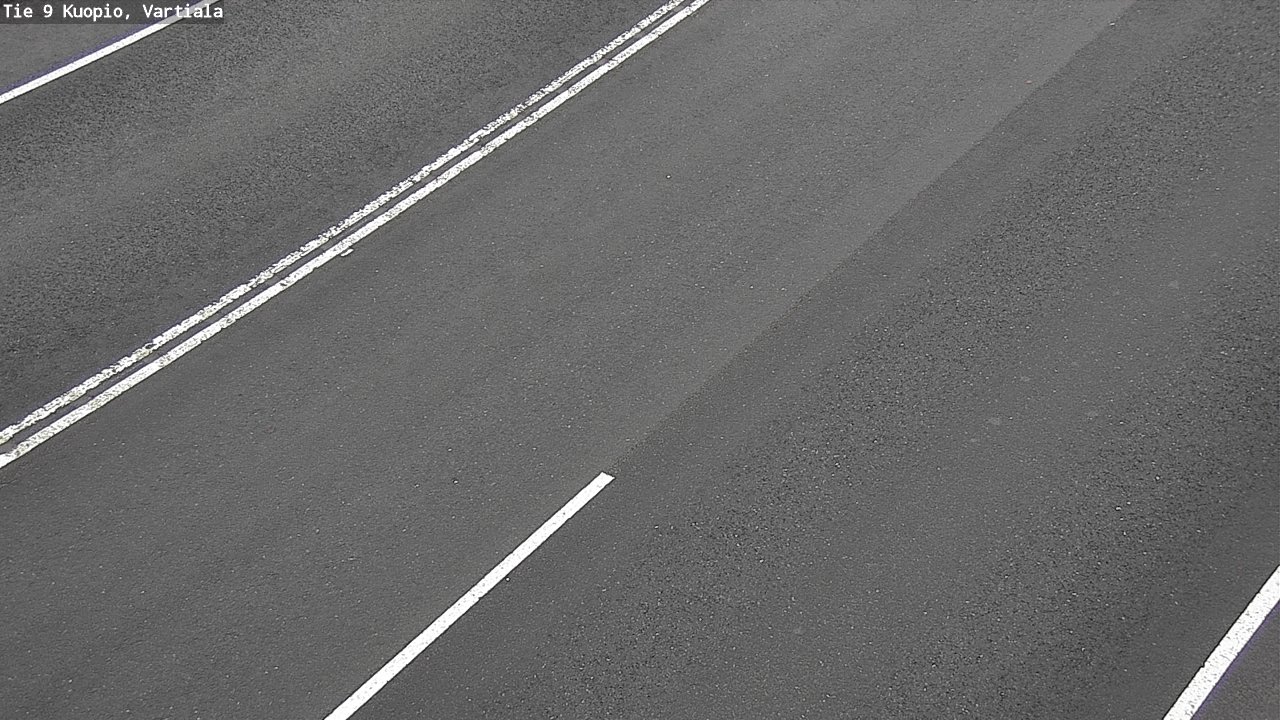 Weather Camera Image Väg 9 Kuopio, Vartiala, Kuopio, Pohjois-Savo