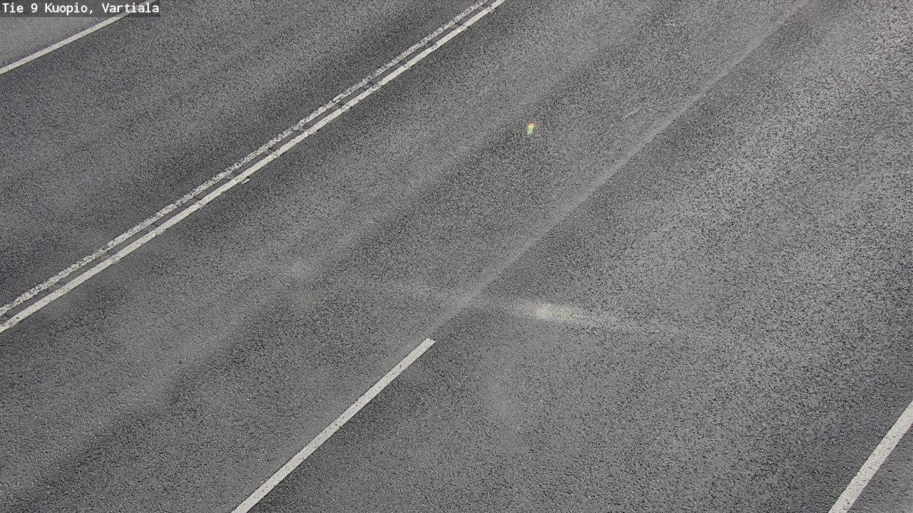 Weather Camera Image Väg 9 Kuopio, Vartiala, Kuopio, Pohjois-Savo