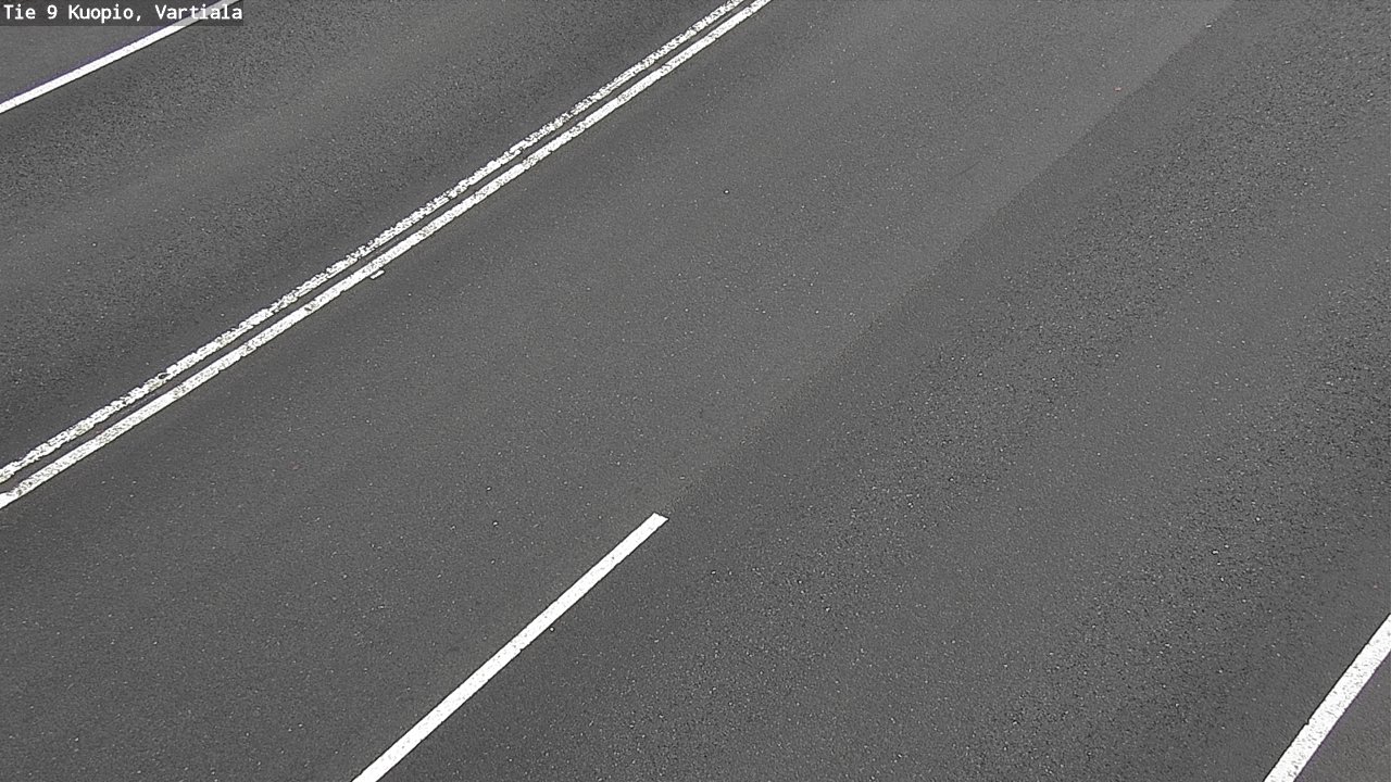 Weather Camera Image Väg 9 Kuopio, Vartiala, Kuopio, Pohjois-Savo