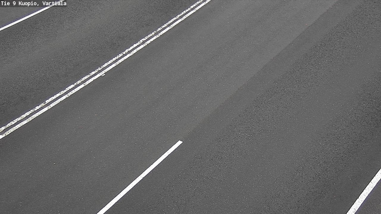 Weather Camera Image Väg 9 Kuopio, Vartiala, Kuopio, Pohjois-Savo