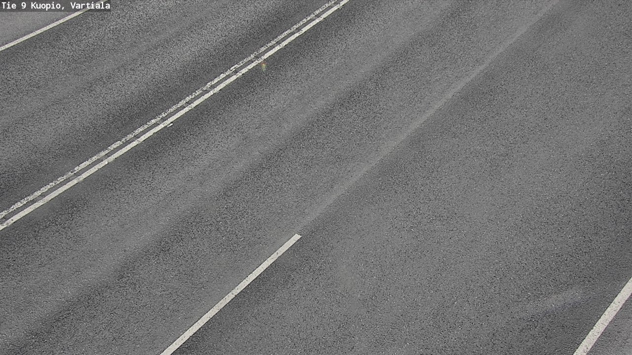 Weather Camera Image Väg 9 Kuopio, Vartiala, Kuopio, Pohjois-Savo