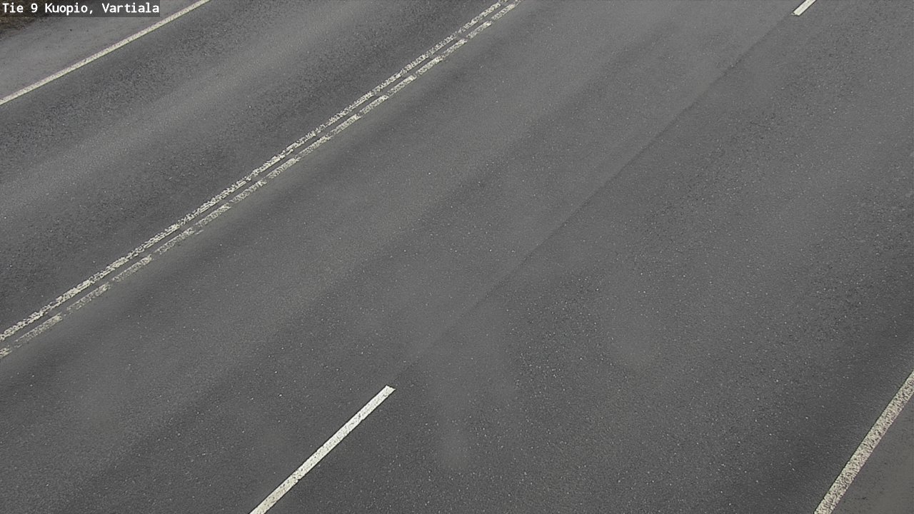 Weather Camera Image Road 9 Kuopio, Vartiala, Kuopio, Pohjois-Savo